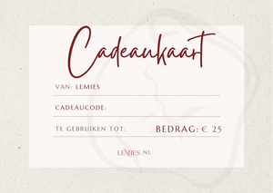 LeMies cadeaubon