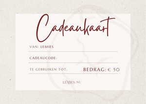 LeMies cadeaubon